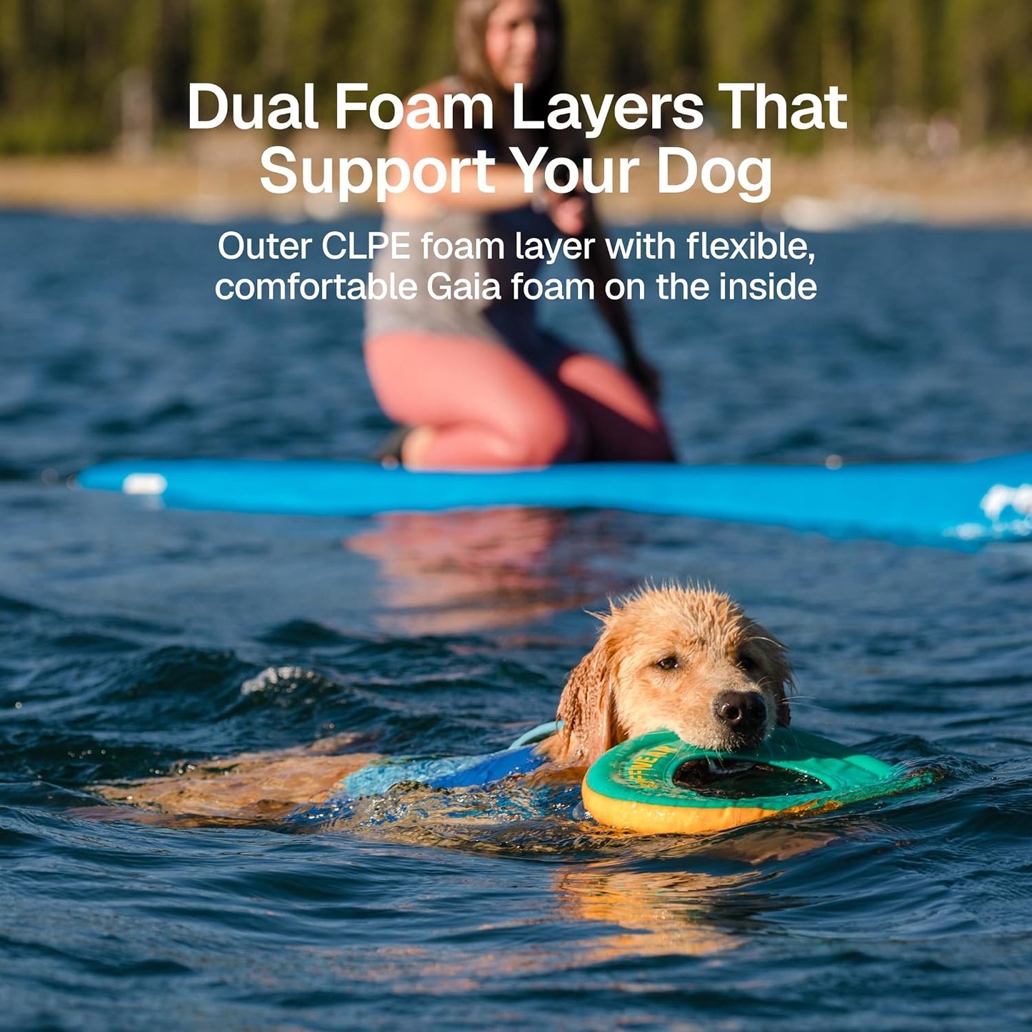 Float Coat Dog Life Jacket - Premium Buoyancy Swim Vest with Lift Handle, Secure Fit, Reflective Trim, and Adjustable Flotation for Swimming, Boating, and Outdoor Activities - Deep Blue, Small