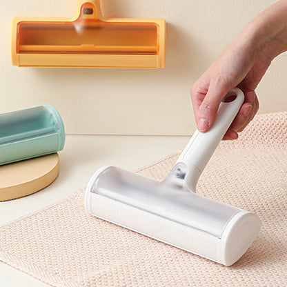 Pet Hair Removal Set - Reusable Lint Roller and Detailer for Efficient Pet Fur Removal from Furniture, Carpets, Clothing, and Bedding, Portable and User-Friendly Tool
