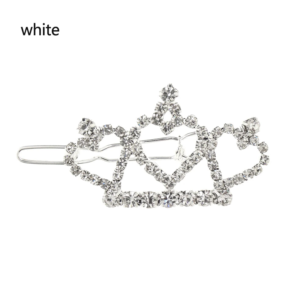 Faux Pearl Crown Hair Clips for Small Dogs and Cats - Elegant Hair Accessories for Pet Grooming and Decoration